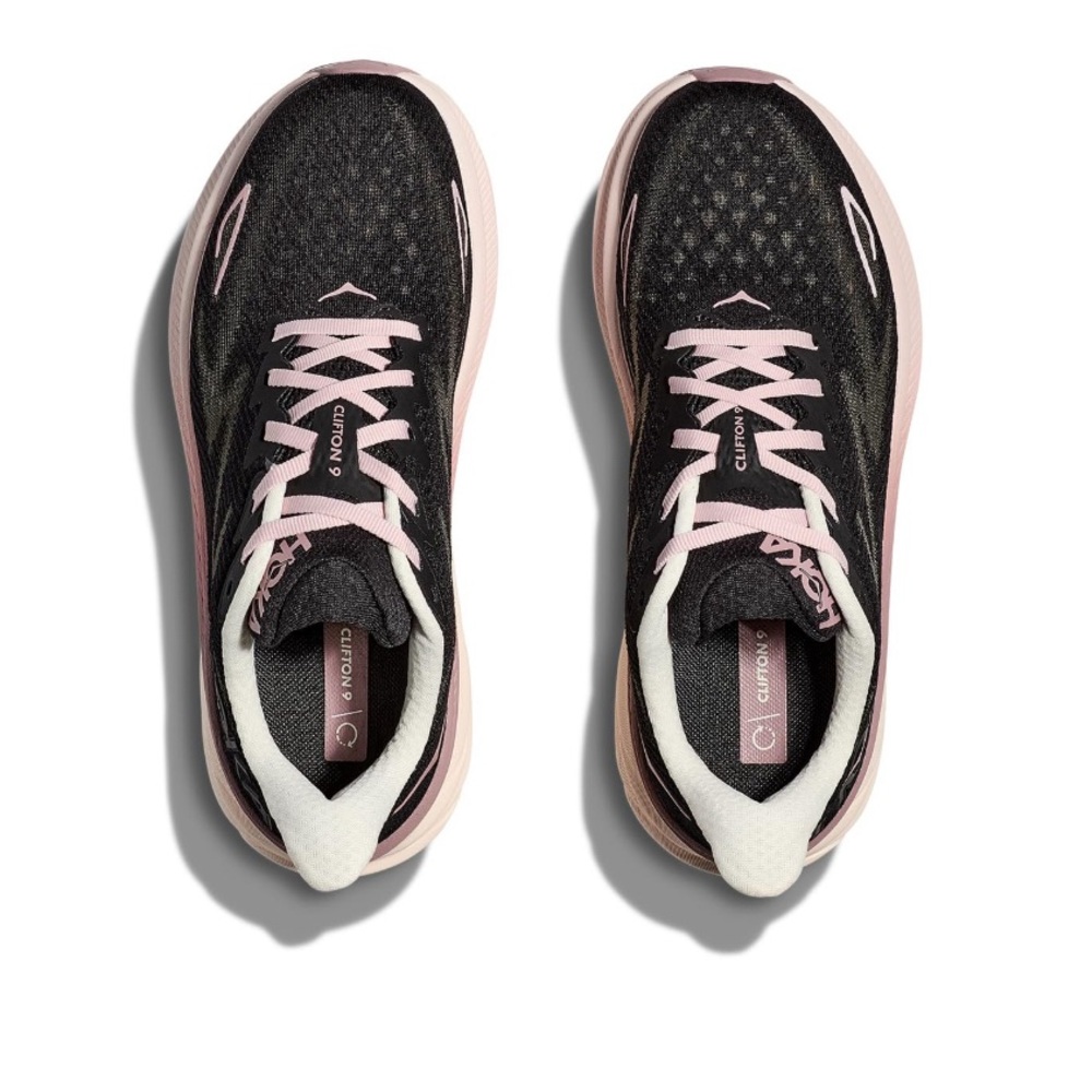 Hoka Clifton 9, Obsidian/Quartzite, 8.5B